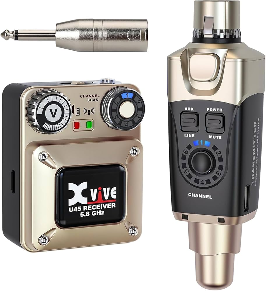 Amazon.com: Xvive U45 Wireless in Ear Monitor System 5.8ghz